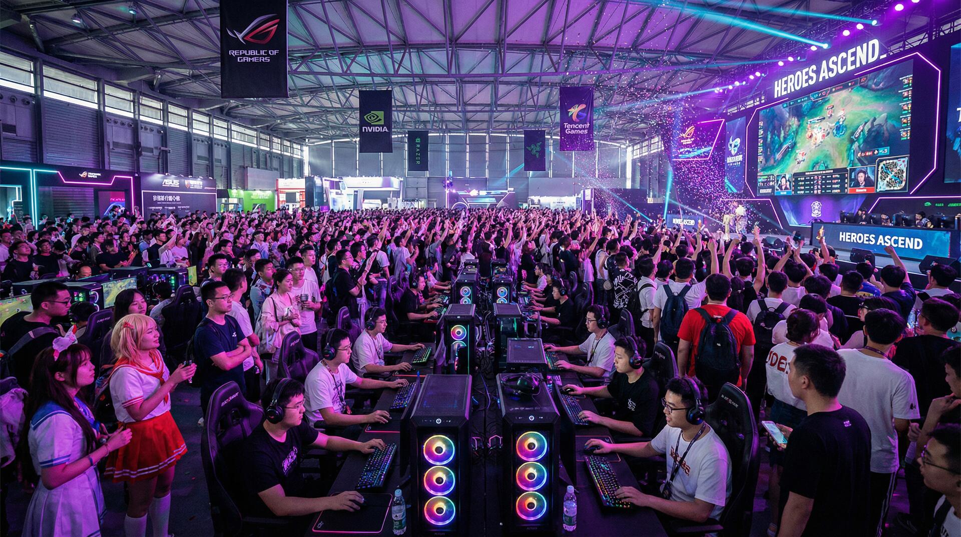 草莓视频团队合影